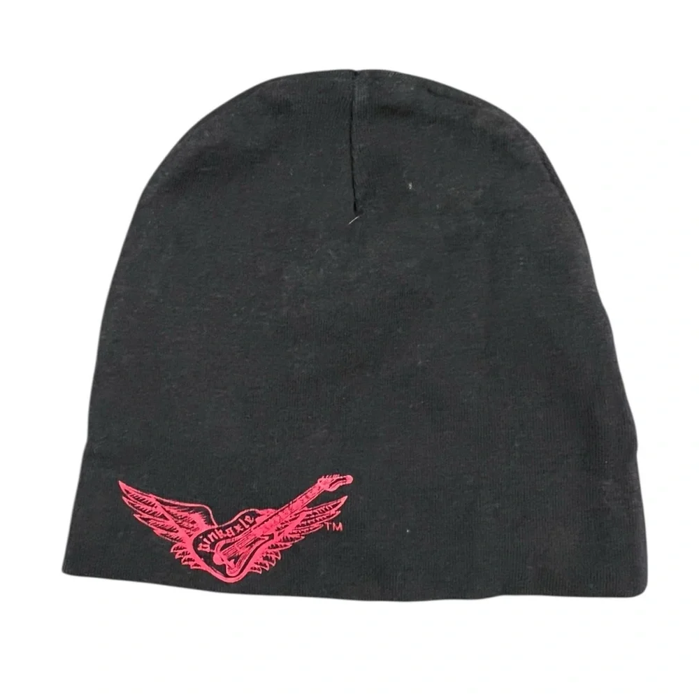 Pinkaxle 12-24m Pink Rose Floral Cotton Toddler Beanie Hat